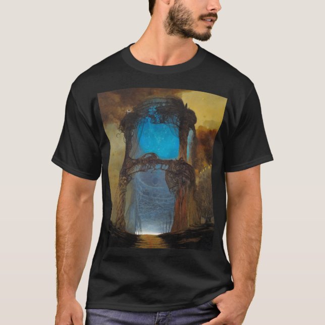 T-shirt Sans titre (Le Portail) par Zdzisław Beksiński (Devant)