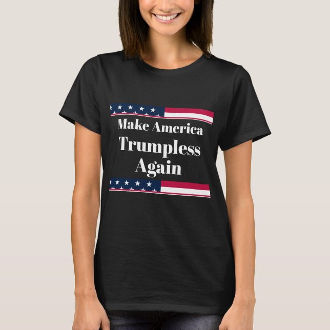 T-Shirt sans Trump (Devant)