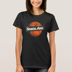 T-shirt Santa Ana Joueur de Basket-ball Sportif de la Vill