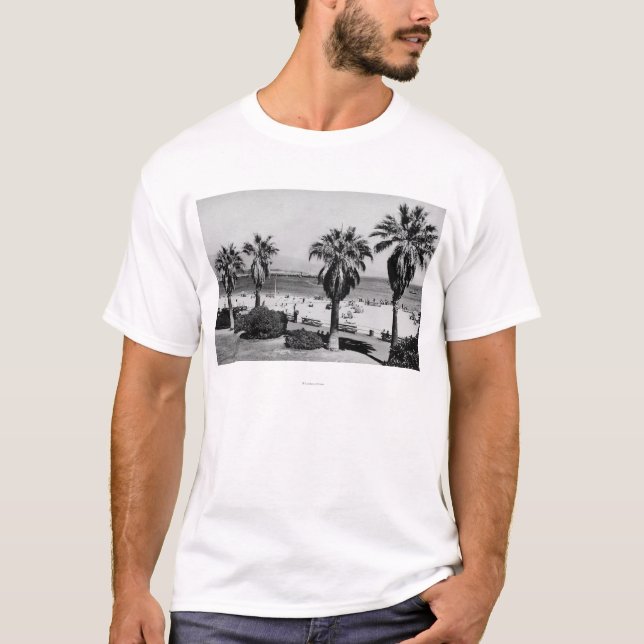 T-shirt Santa Barbara, photographie occidentale de vue de (Devant)