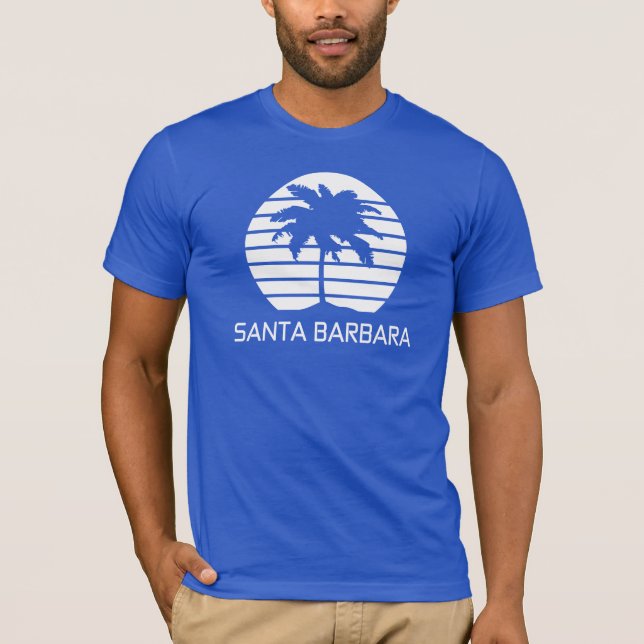 T-shirt Santa Barbara Rétro (Devant)