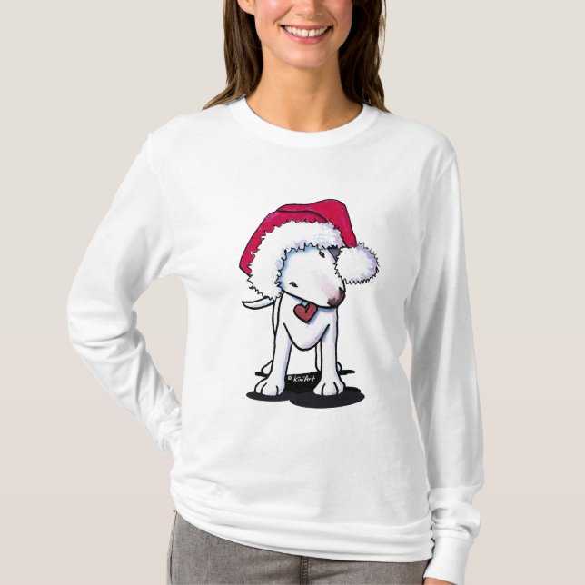 T-Shirt Santa Bully Noël KiniArt (Devant)