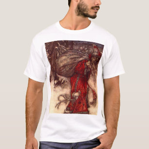 T-shirt Santa Claus Arthur Rackham