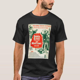 T-shirt Santa Claus Halloween Horreur Sci Fi Movie