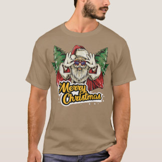 T-shirt Santa Claus Merry Christmas Ugly Christmas Christm