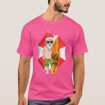 T-shirt Santa Claus Surfers Surfing Summer Hawaii Christma<br><div class="desc">Santa Claus Surfeurs Surf Été Hawaii Noël En Juillet</div>