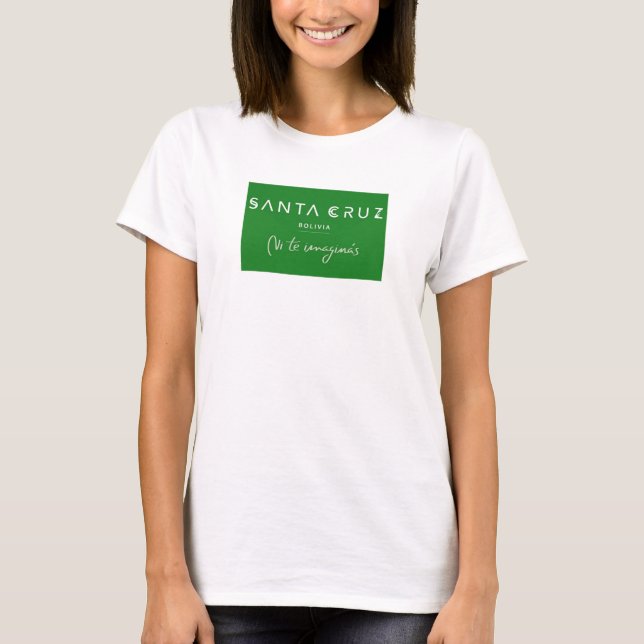 T-shirt Santa Cruz ni te imaginas (Devant)
