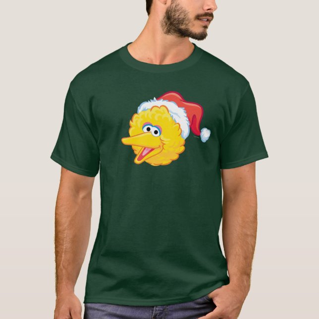 T-shirt Santa Hat Big Bird (Devant)