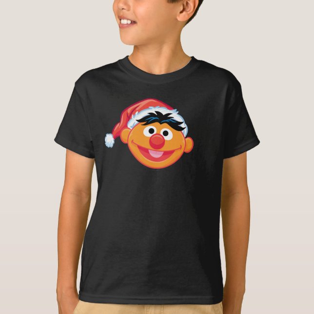 T-shirt Santa Hat Ernie (Devant)