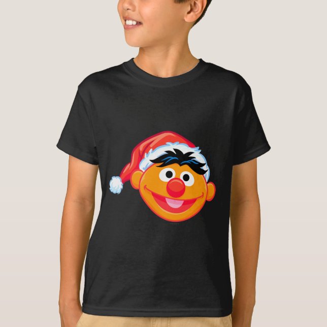 T-shirt Santa Hat Ernie  (Devant)