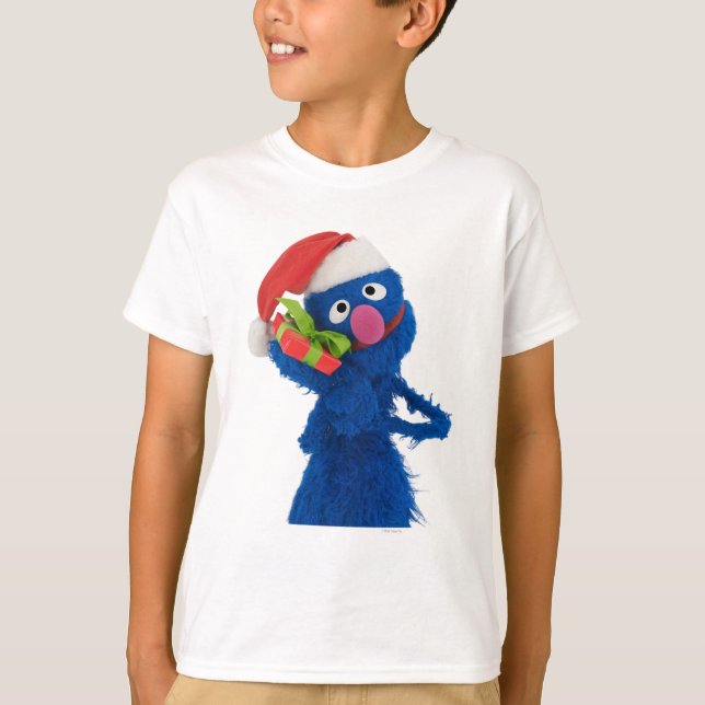 T-shirt Santa Hat Grover (Devant)