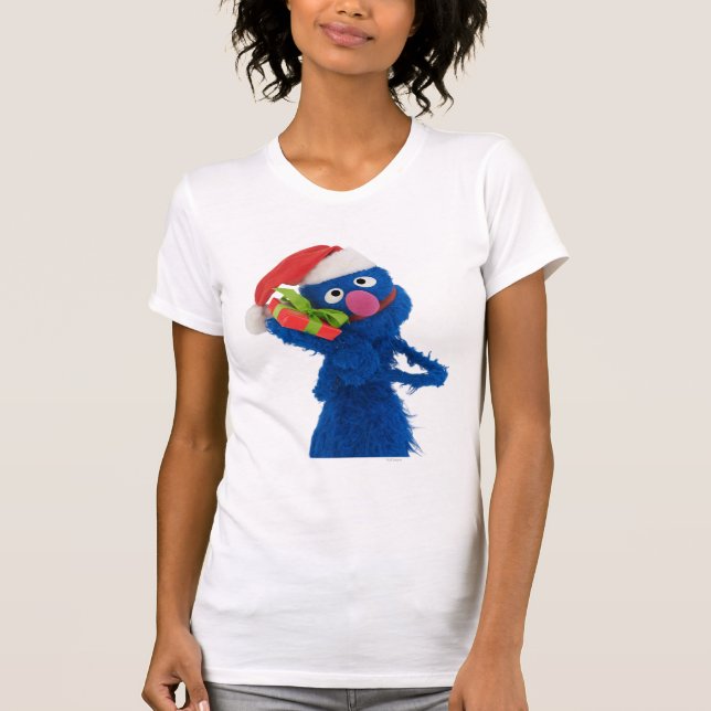 T-shirt Santa Hat Grover (Devant)