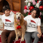 T-shirt Santa Hat Merry & Bright Christmas Femmes<br><div class="desc">Joyeux Noël avec cet article. Ce design est bon pour n'importe quel produit. ⭐ PERSONNALISEZ ce modèle avec vos oeuvres. ⭐ MODIFIEZ-le pour apporter d'autres modifications. ⭐ TRANSFÉREZ cette conception à n'importe quel produit. Visitez tous mes magasins à bit.ly/SandyspiderStores (couper et coller).</div>
