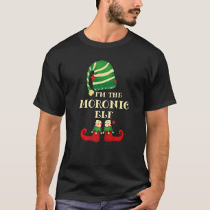 T-shirt Santa l'elfe débile de Noël tenue assortie pour la