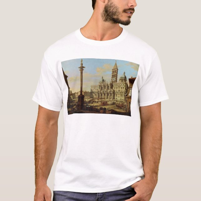 T-shirt Santa Maria Maggiore, Rome, 1739 (Devant)