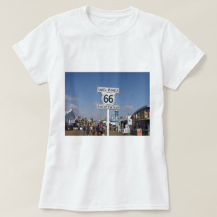 T-shirt Santa Monica, la Californie - droite 66