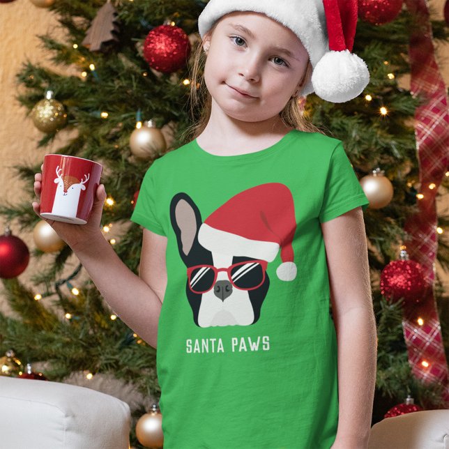 T-shirt Santa Paws (Créateur téléchargé)