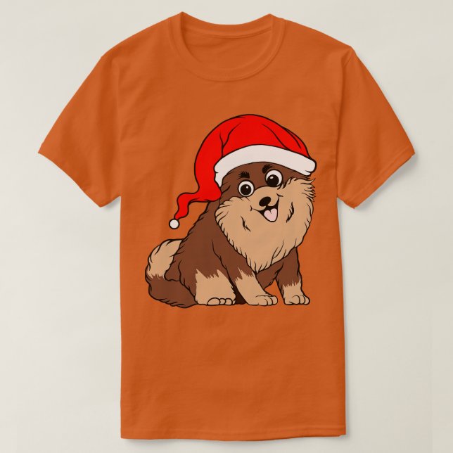 T-shirt Santa Puppy (Design devant)