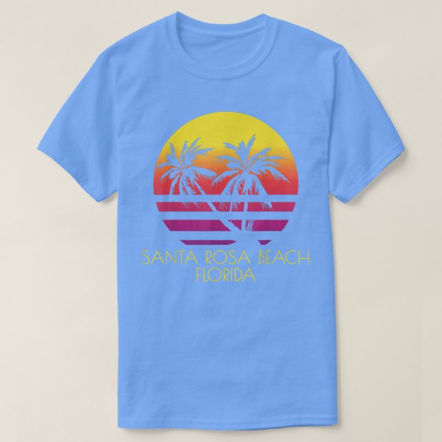 T-shirt Santa Rosa Beach  (Design devant)