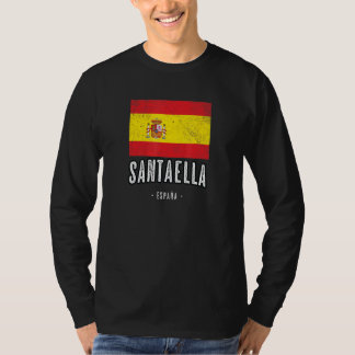 T-shirt Santaella Espagne ES Drapeau Ville - Bandera Ropa