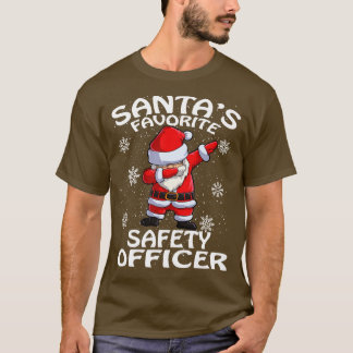 T-shirt Santas Agent de Sécurité Préféré Noël