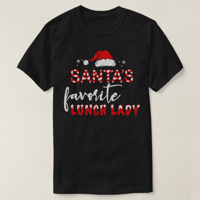 T-shirt Santas Dame de Déjeuner Favorite (Design devant)