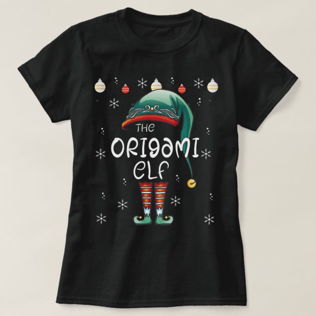 T-shirt Santas de Noël Joueur Mahjong favori Joyeux Xma (Design devant)