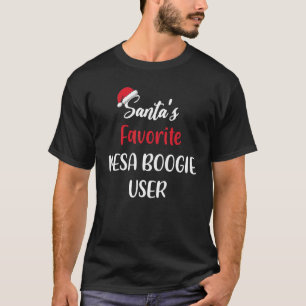 T-shirt Santas Favori Mesa Boogie Utilisateur mesa de Noël