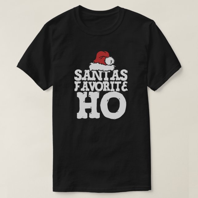 T-shirt Santas Favorite (Design devant)