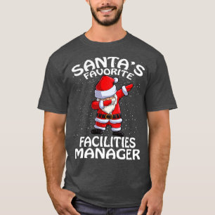T-shirt Santas Gestionnaire des installations favorites No