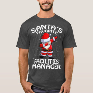 T-shirt Santas Gestionnaire des installations favorites No