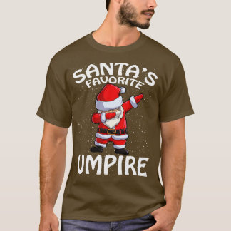 T-shirt Santas Juge-arbitre préféré Noël