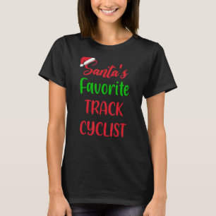 T-shirt Santas Piste cycliste préférée Chris