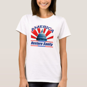 T-shirt Santé d'esprit Amérique de restauration