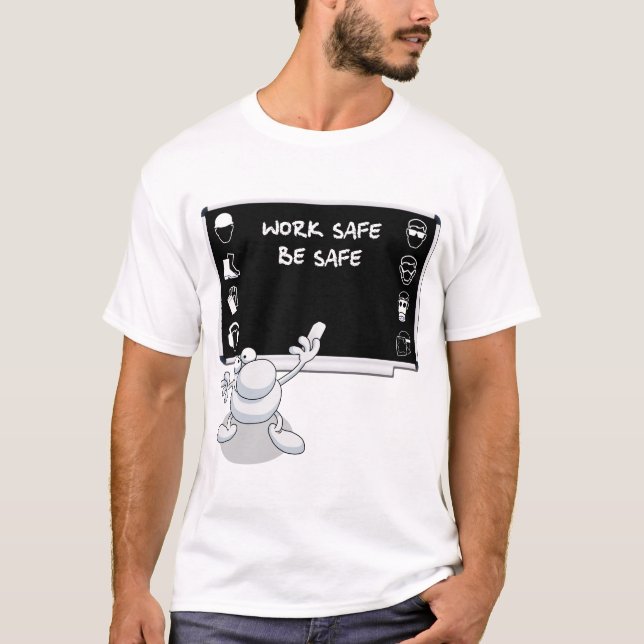 T-shirt Santé et sécurité (Devant)
