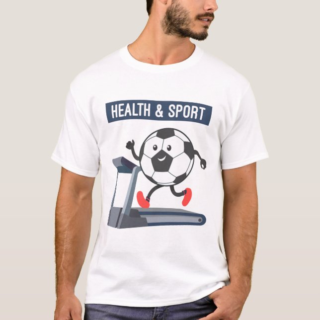 T-shirt Santé Et Sport (Devant)