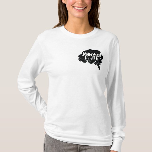 T-shirt Santé mentale (Devant)