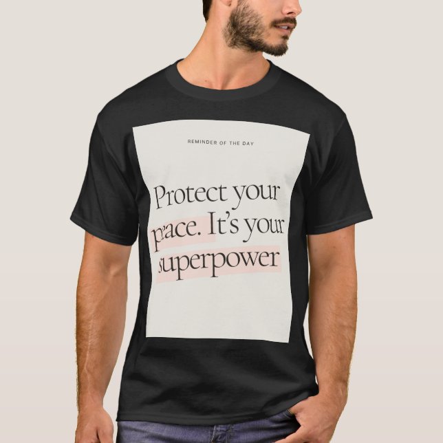 T-shirt santé mentale (Devant)