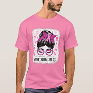 T-shirt Santé Mentale En Octobre Nous Portons Les Femmes R