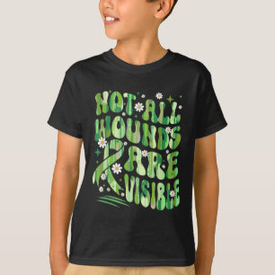 T-shirt Santé mentale Les blessures ne sont pas toutes vis