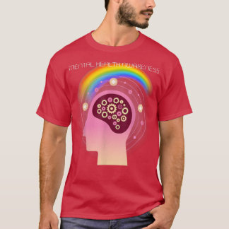 T-shirt Santé Mentale Lgbt 4417 1960