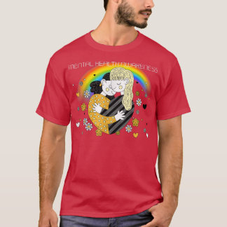 T-shirt Santé Mentale Lgbt 4437 1980