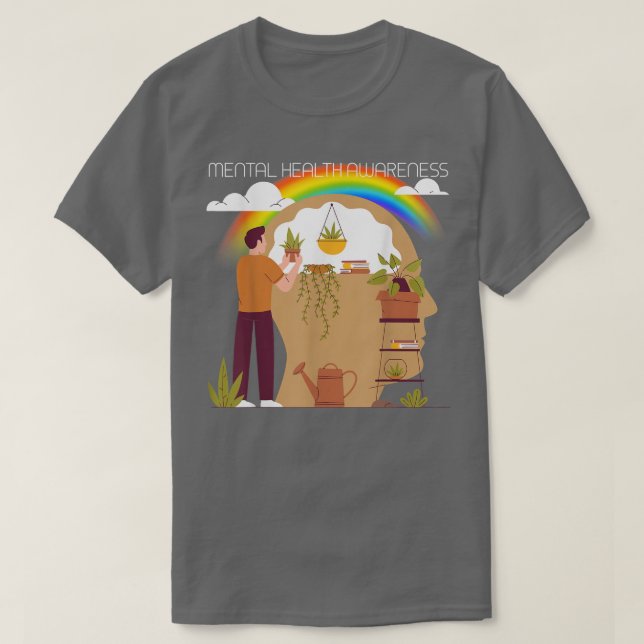 T-shirt Santé Mentale Lgbtq4502 2006 (Design devant)