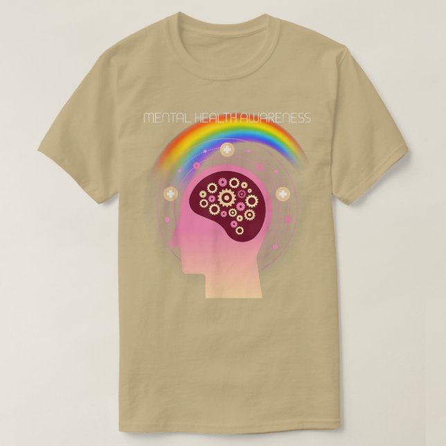 T-shirt Santé Mentale Lgbtq4504 2008 (Design devant)