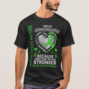 T-shirt Santé mentale S Grandgirl Mental Health Award