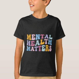 T-shirt Santé mentale S - Sensibilisation à la maladie cér