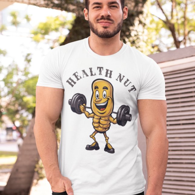 T-shirt 💪 santé Nut amusant Tee 🥜 (Créateur téléchargé)