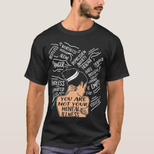 T-shirt Santé Pour Les Femmes Vous N'Êtes Pas Votre Maladi