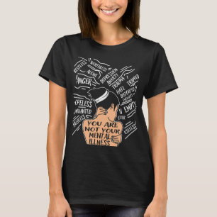T-shirt Santé Pour Les Femmes Vous N'Êtes Pas Votre Maladi