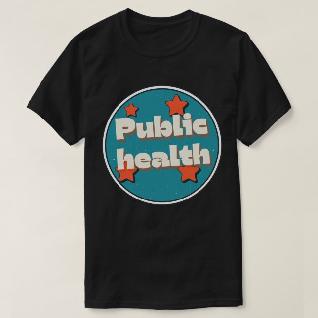 T-shirt Santé publique (Design devant)